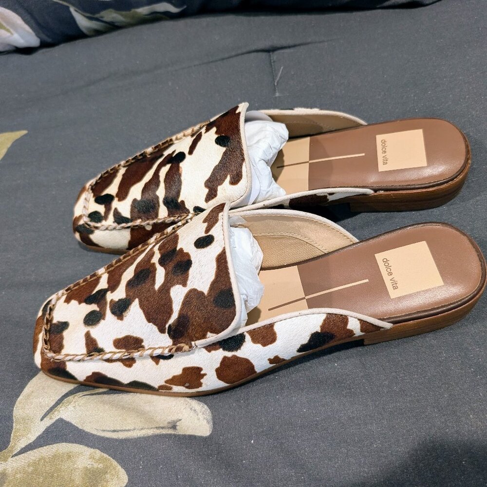 Bradly Genuine Calf Hair Mule
